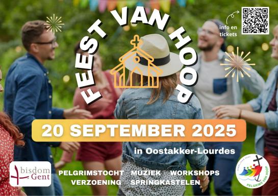 voorkant affiche feest van hoop