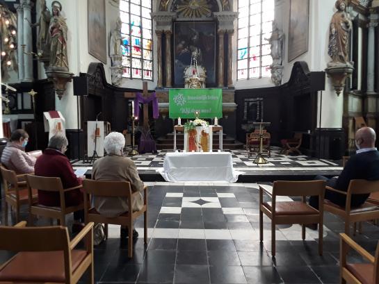 Waken op Witte Donderdag in Kalken